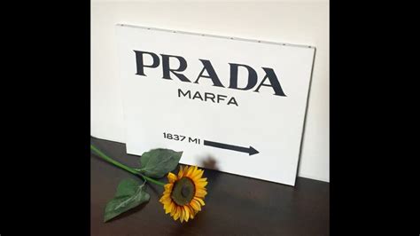 cadre prada marfa diy